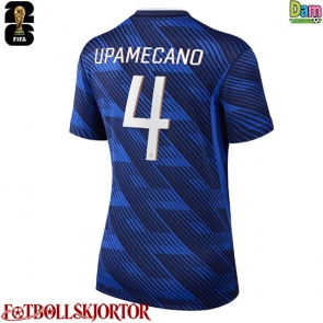 Frankrike Dayot Upamecano #4 Hemmatröja Dam VM 2026 Kortärmad